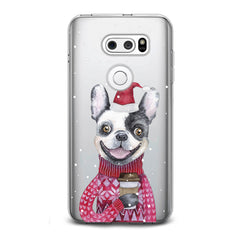 Lex Altern Happy Dog Santa LG Case