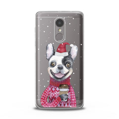 Lex Altern TPU Silicone Lenovo Case Happy Dog Santa