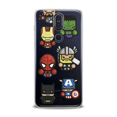 Lex Altern TPU Silicone Nokia Case Funny Super Hero