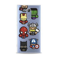 Lex Altern TPU Silicone Sony Xperia Case Funny Super Hero