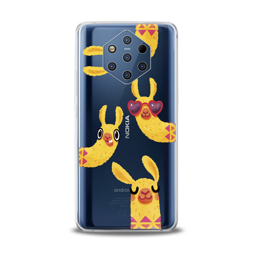 Lex Altern Funny Yellow Llama Nokia Case