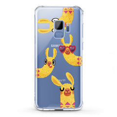 Lex Altern TPU Silicone Samsung Galaxy Case Funny Yellow Llama