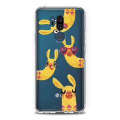 Lex Altern TPU Silicone LG Case Funny Yellow Llama