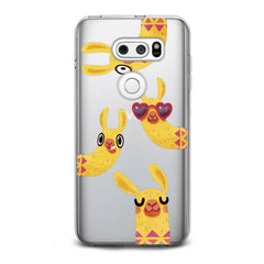 Lex Altern TPU Silicone LG Case Funny Yellow Llama