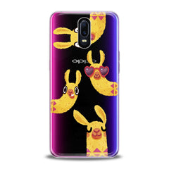 Lex Altern Funny Yellow Llama Oppo Case