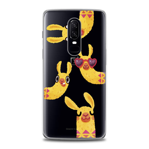 Lex Altern Funny Yellow Llama OnePlus Case