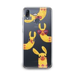 Lex Altern Funny Yellow Llama Asus Zenfone Case