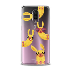 Lex Altern TPU Silicone OnePlus Case Funny Yellow Llama