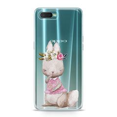 Lex Altern TPU Silicone Oppo Case Adorable Bunny