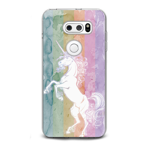 Lex Altern Watercolor Cute Unicorn LG Case