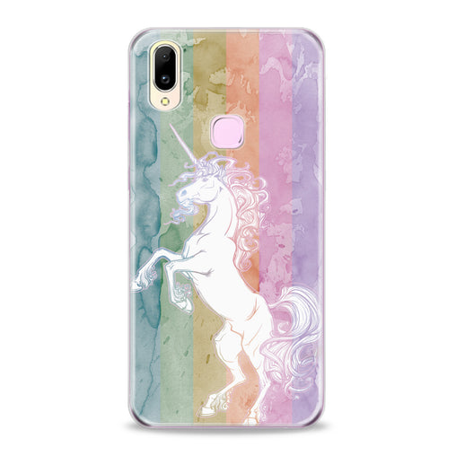 Lex Altern Watercolor Cute Unicorn Vivo Case