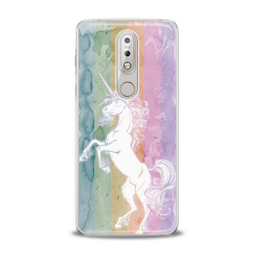 Lex Altern Watercolor Cute Unicorn Nokia Case