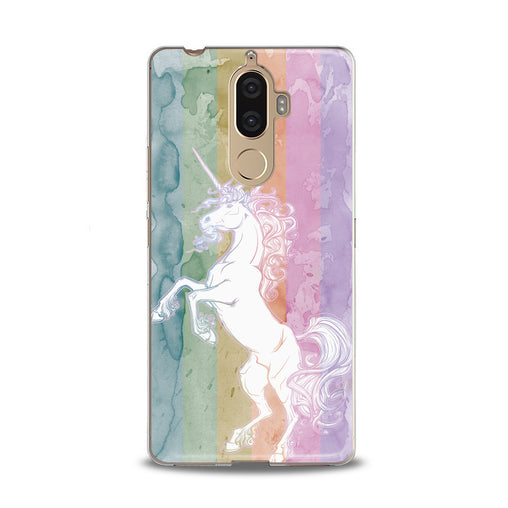 Lex Altern Watercolor Cute Unicorn Lenovo Case