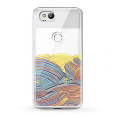 Lex Altern TPU Silicone Google Pixel Case Colored Abstract Paint