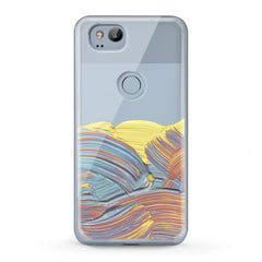 Lex Altern TPU Silicone Google Pixel Case Colored Abstract Paint