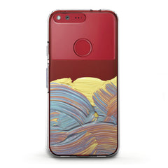 Lex Altern TPU Silicone Google Pixel Case Colored Abstract Paint