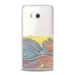 Lex Altern TPU Silicone HTC Case Colored Abstract Paint