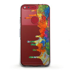 Lex Altern TPU Silicone Google Pixel Case Watercolor Print