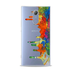 Lex Altern TPU Silicone Sony Xperia Case Watercolor Print