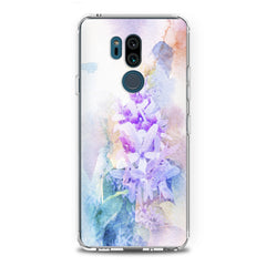 Lex Altern TPU Silicone LG Case Watercolor Violet Flowers