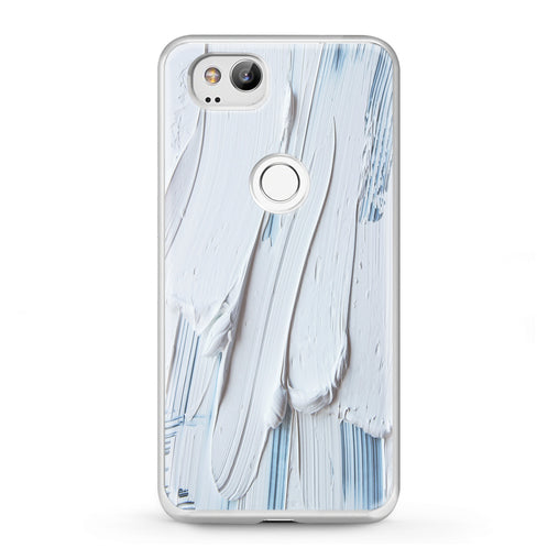 Lex Altern Google Pixel Case White Gouache Pattern