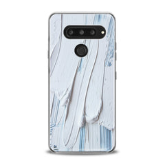 Lex Altern TPU Silicone LG Case White Gouache Pattern