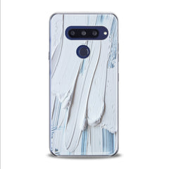 Lex Altern TPU Silicone LG Case White Gouache Pattern