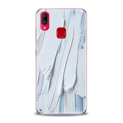 Lex Altern TPU Silicone VIVO Case White Gouache Pattern