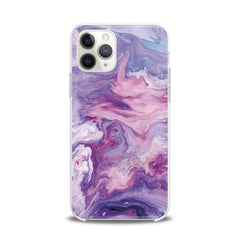 Lex Altern TPU Silicone iPhone Case Abstract Violet Print