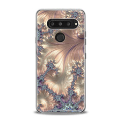 Lex Altern TPU Silicone LG Case Golden Pattern