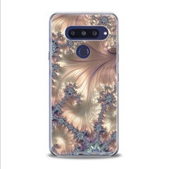 Lex Altern TPU Silicone LG Case Golden Pattern