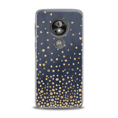 Lex Altern TPU Silicone Motorola Case Amazing Golden Drops