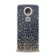 Lex Altern TPU Silicone Motorola Case Amazing Golden Drops