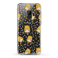 Lex Altern TPU Silicone Samsung Galaxy Case Yellow Hamsters