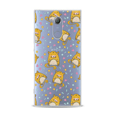 Lex Altern TPU Silicone Sony Xperia Case Yellow Hamsters