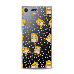 Lex Altern TPU Silicone Sony Xperia Case Yellow Hamsters