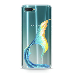 Lex Altern TPU Silicone Oppo Case Colorful Mermaid Tail