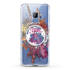 Lex Altern TPU Silicone Samsung Galaxy Case Traveling Pattern