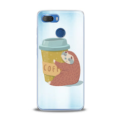 Lex Altern TPU Silicone Lenovo Case Coffe Sloth