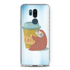 Lex Altern TPU Silicone LG Case Coffe Sloth