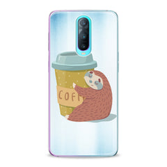 Lex Altern Coffe Sloth Oppo Case