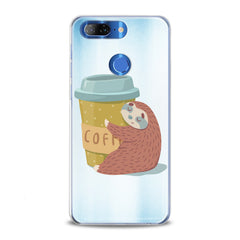 Lex Altern TPU Silicone Lenovo Case Coffe Sloth