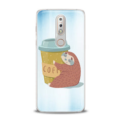 Lex Altern Coffe Sloth Nokia Case