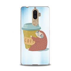 Lex Altern Coffe Sloth Lenovo Case