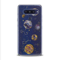 Lex Altern TPU Silicone LG Case Golden Сonstellation