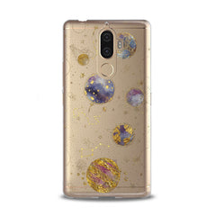 Lex Altern TPU Silicone Lenovo Case Golden Сonstellation