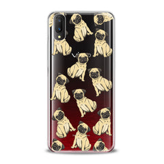 Lex Altern TPU Silicone VIVO Case Puppy Pug