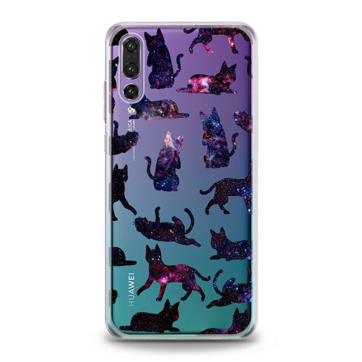 Lex Altern Galaxy Cats Huawei Honor Case