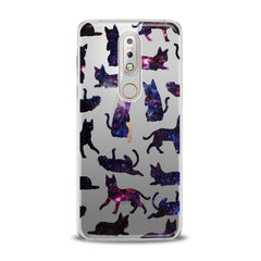 Lex Altern Galaxy Cats Nokia Case