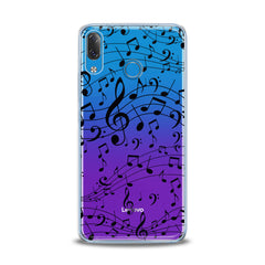 Lex Altern TPU Silicone Lenovo Case Black Treble Clef